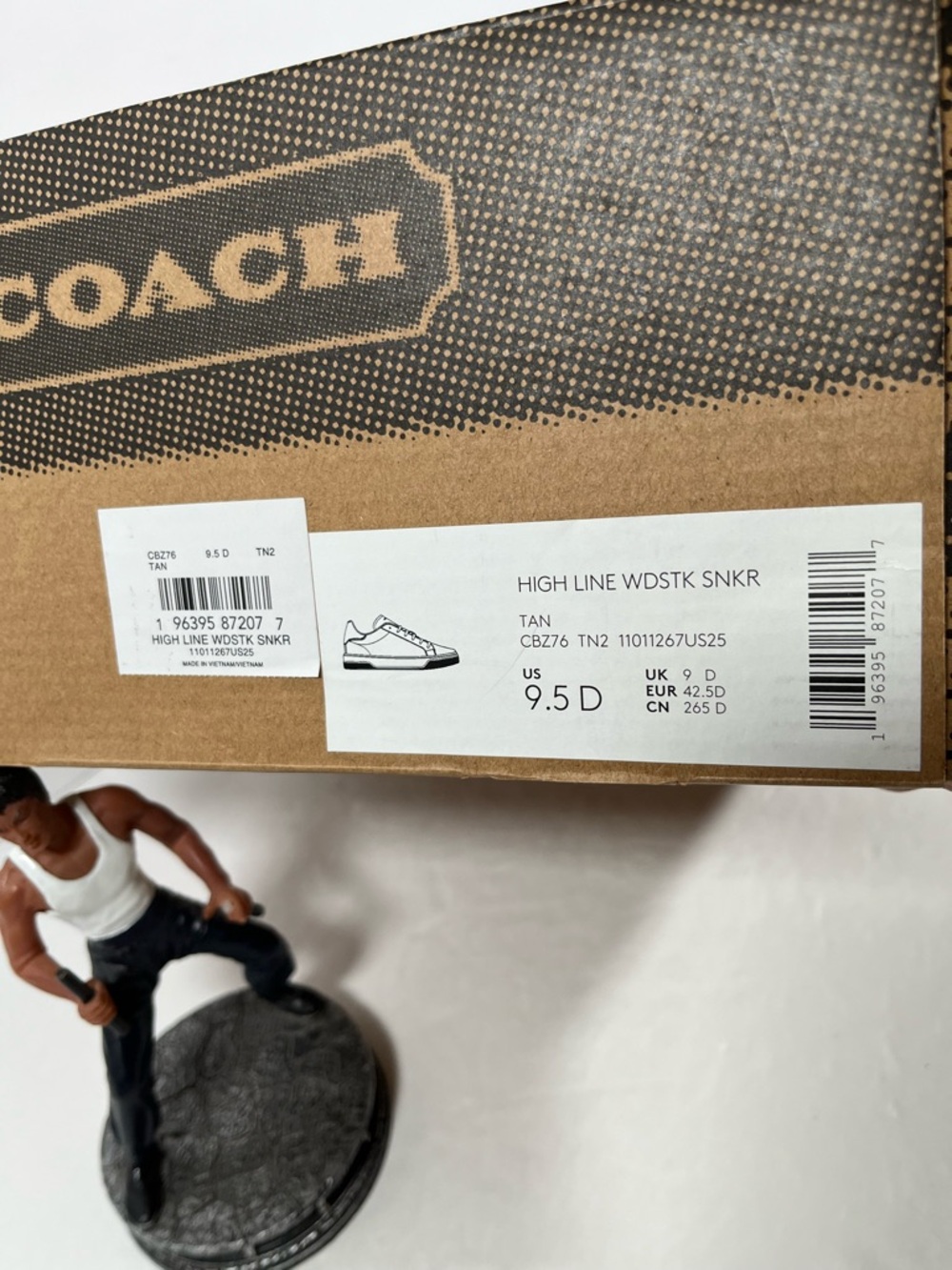 NIB limited edition Coach X Peanuts men’s Sneaker Signature Canvas - Picture 7 of 12